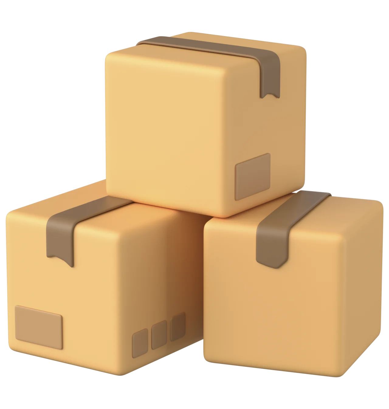 Коробки на паллете